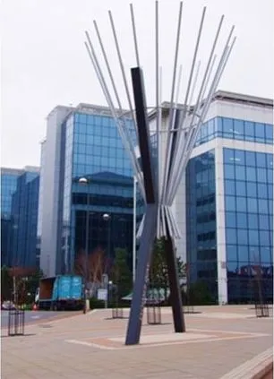 Fabricated Metal Sculpture Exchange Quay