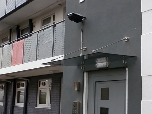Frameless Glass Canopies Private Development London