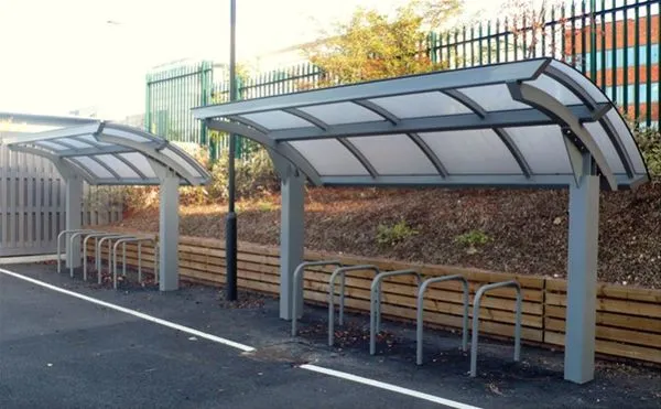 Polycarbonate Roof Heavy Duty Storage Unit to Offices Maidestone